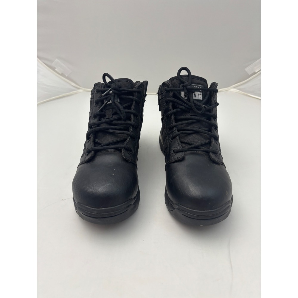 Original S.W.A.T. Metro Air 5-Inch Side-Zip Tactical Boots Black 126101 Mens 5.5